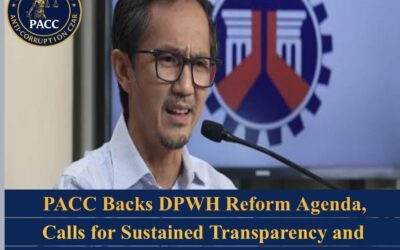 PACC Back DPWH Reform Agenda, Calls for Sustained Transparency and Accountability in Infrastructure Spending